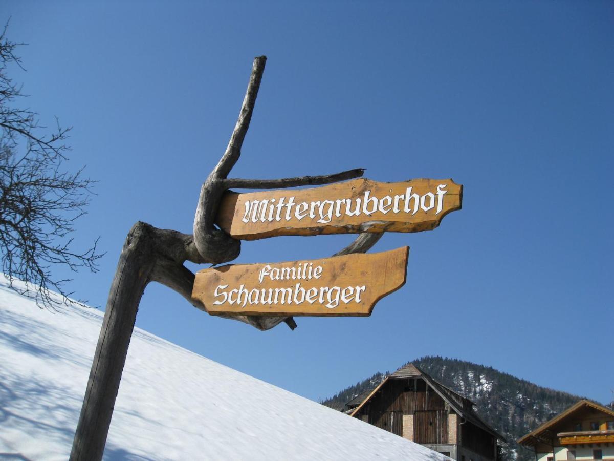 Bed and Breakfast Mittergruberhof Schladming Exterior foto